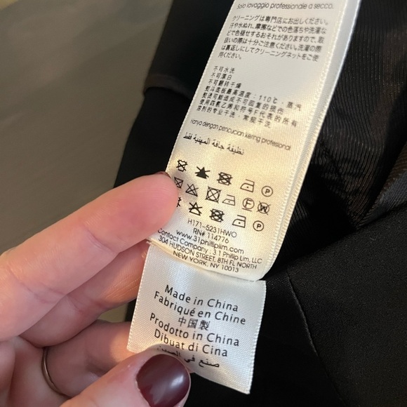 3.1 Phillip Lim High Rise Tuxedo Trouser - Picture 7 of 10